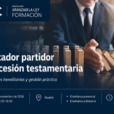 Contador-partidor y sucesiones: visión práctica para 2026 - Formación práctica para afrontar casos reales
